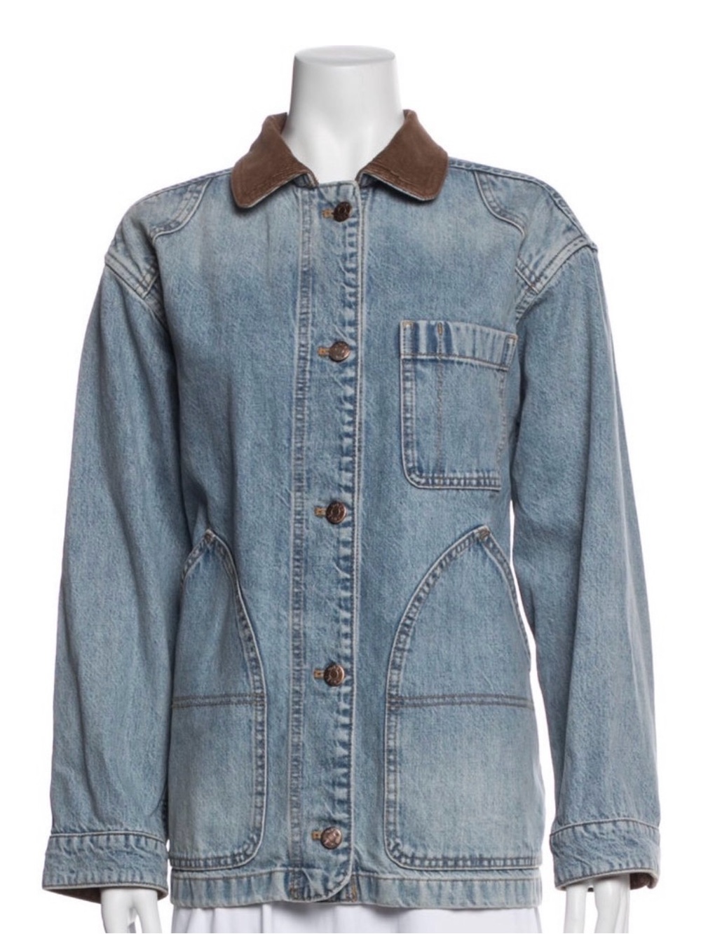 Dôen denim barn jacket xs - Picture 3 of 5